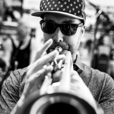 Chris Weber, Trumpet, Adelaide South Australia, Photo by Chris Oaten 